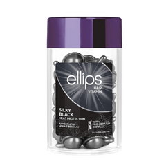 Масло для волос с про-кератиновым комплексом "Ночь шелковая", Ellips Hair Vitamin Silky Black 50 капсул